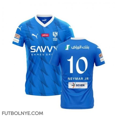 Camiseta Al-Hilal Neymar Jr #10 Primera Equipación 2023-24 manga corta